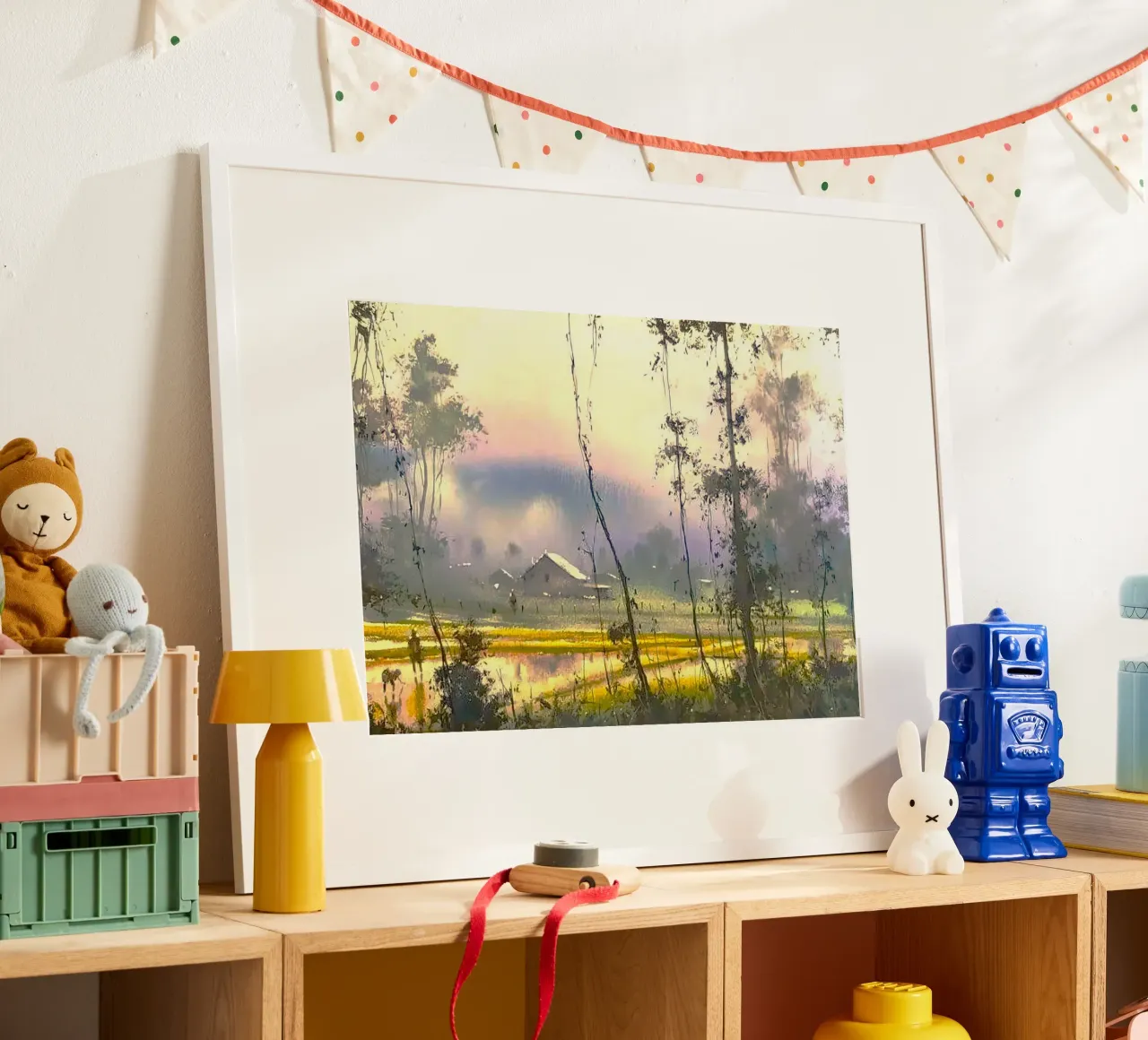 sunset and nature poster da Good days