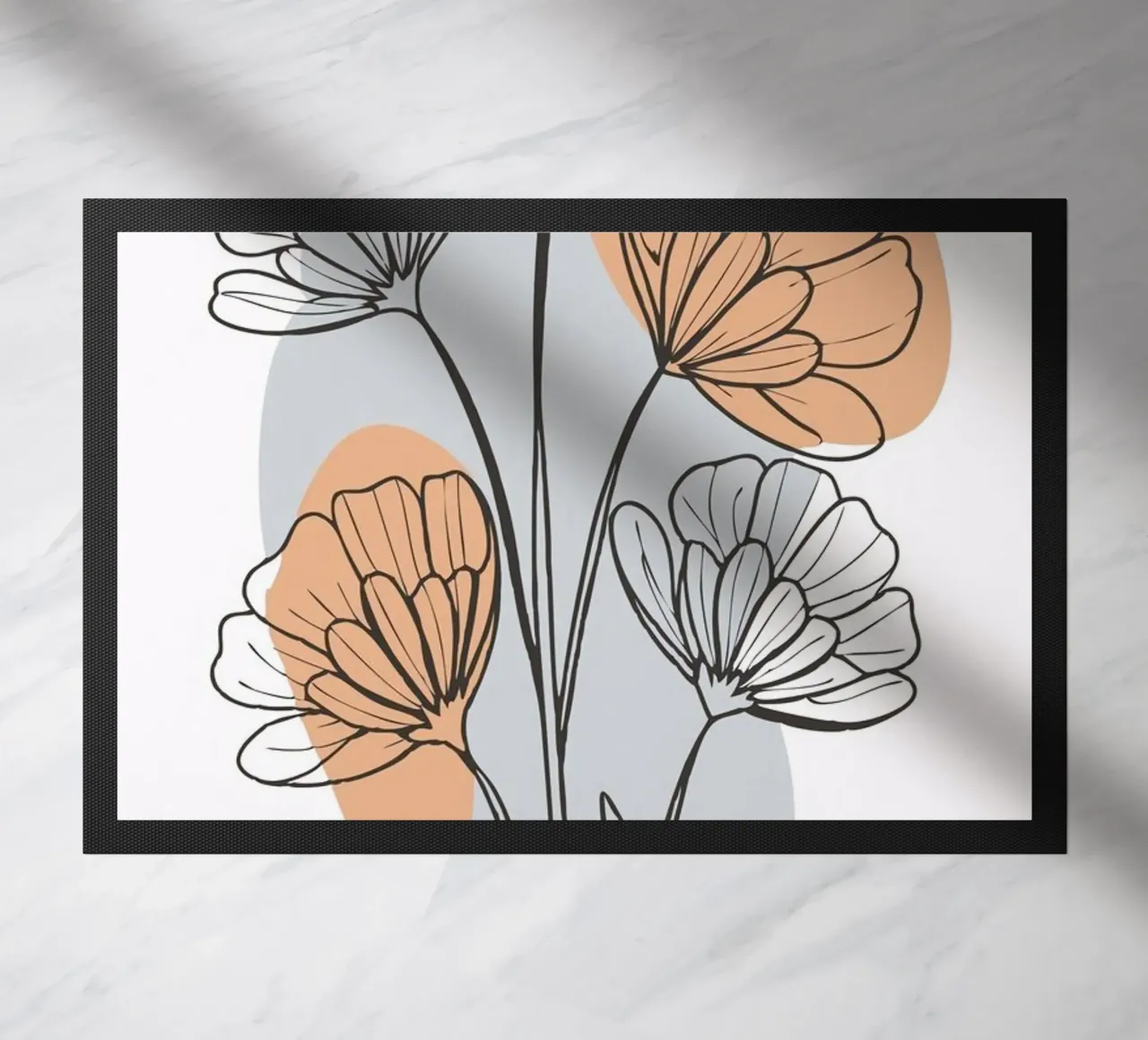 line of flower and colors zerbino da Good days