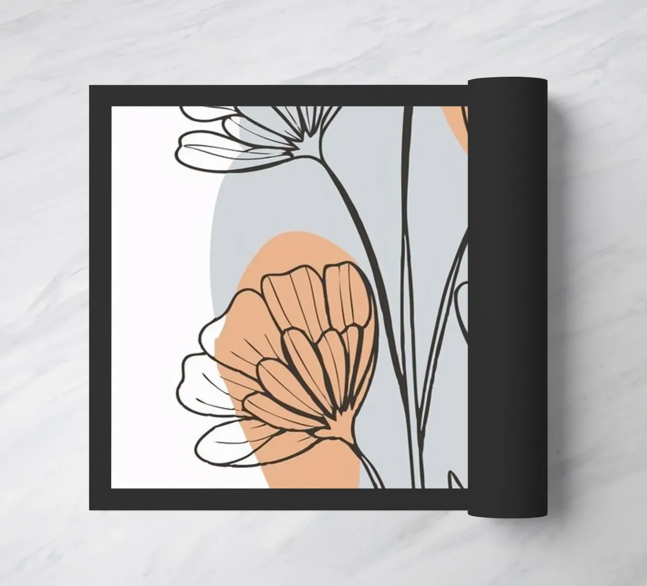line of flower and colors zerbino da Good days