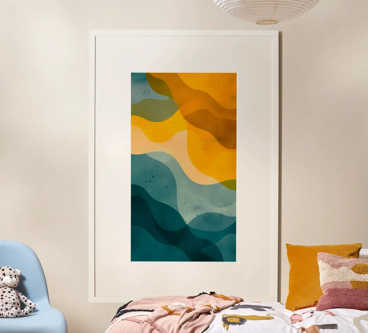 grandient curve poster da lily