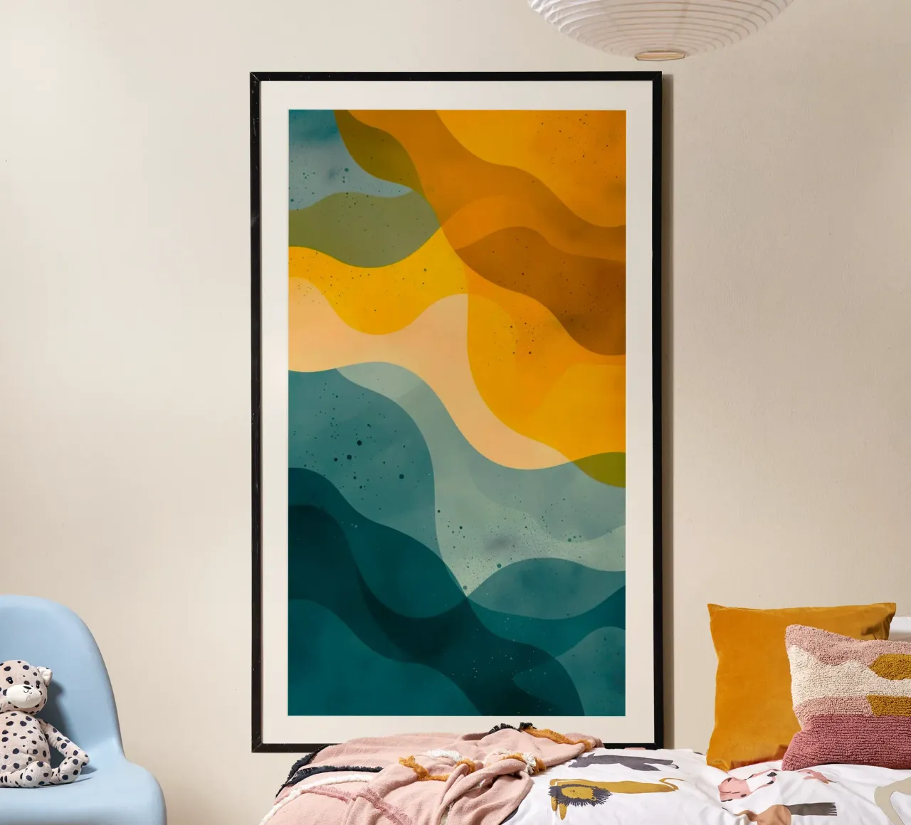 grandient curve poster da lily