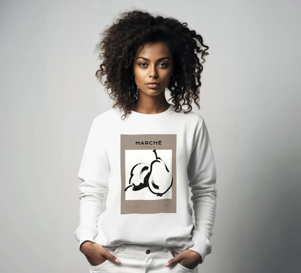 Boho Bohemian 5 Pears felpa da Boho Print Collection