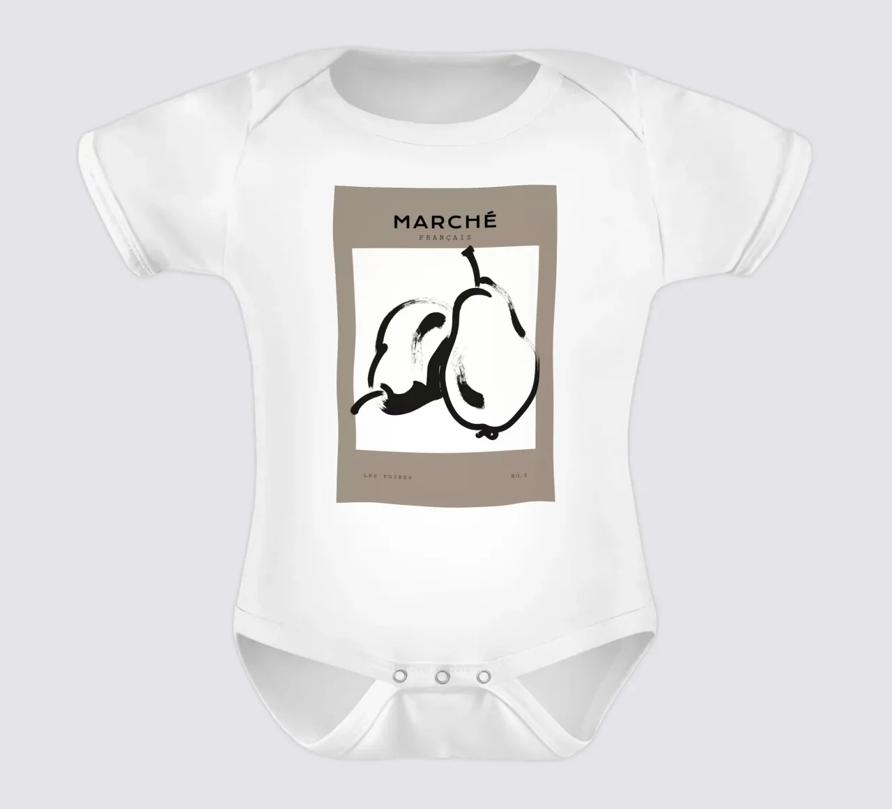 Boho Bohemian 5 Pears body neonato maniche corte da Boho Print Collection