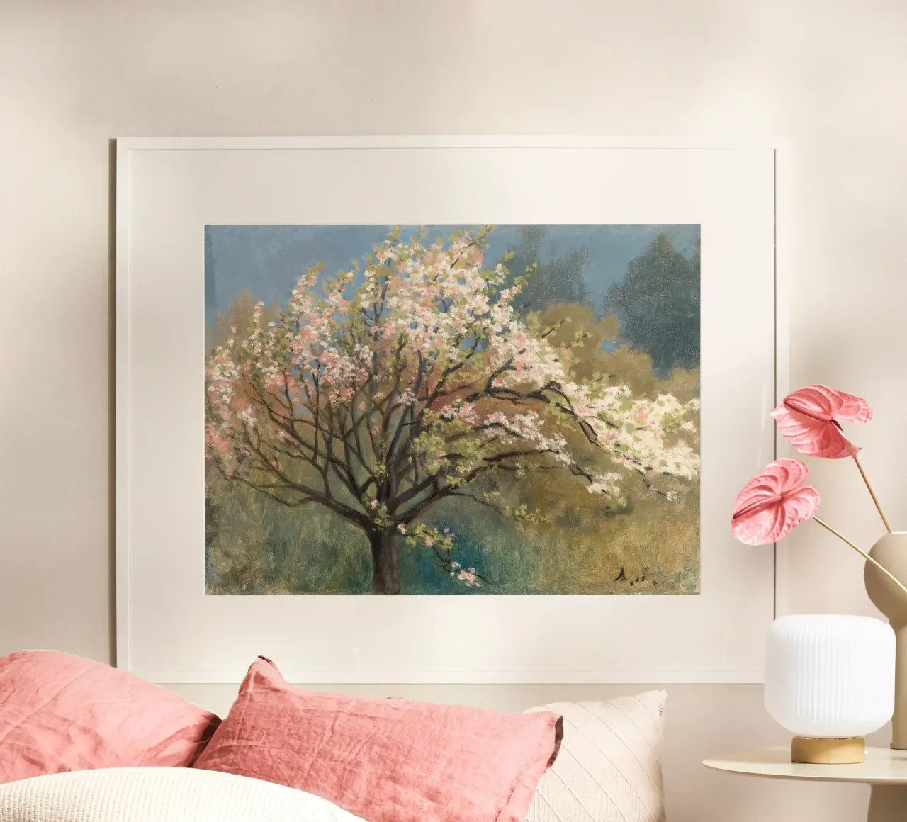 Fruit Tree in Blossom poster da apoloprints