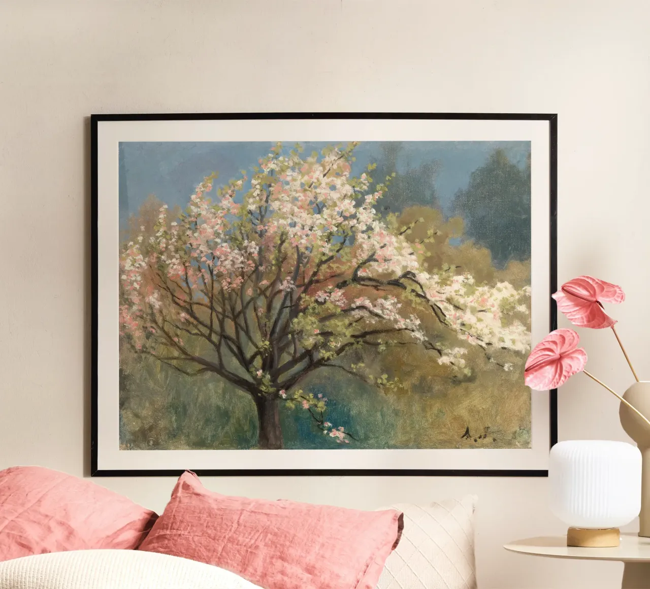Fruit Tree in Blossom poster da apoloprints