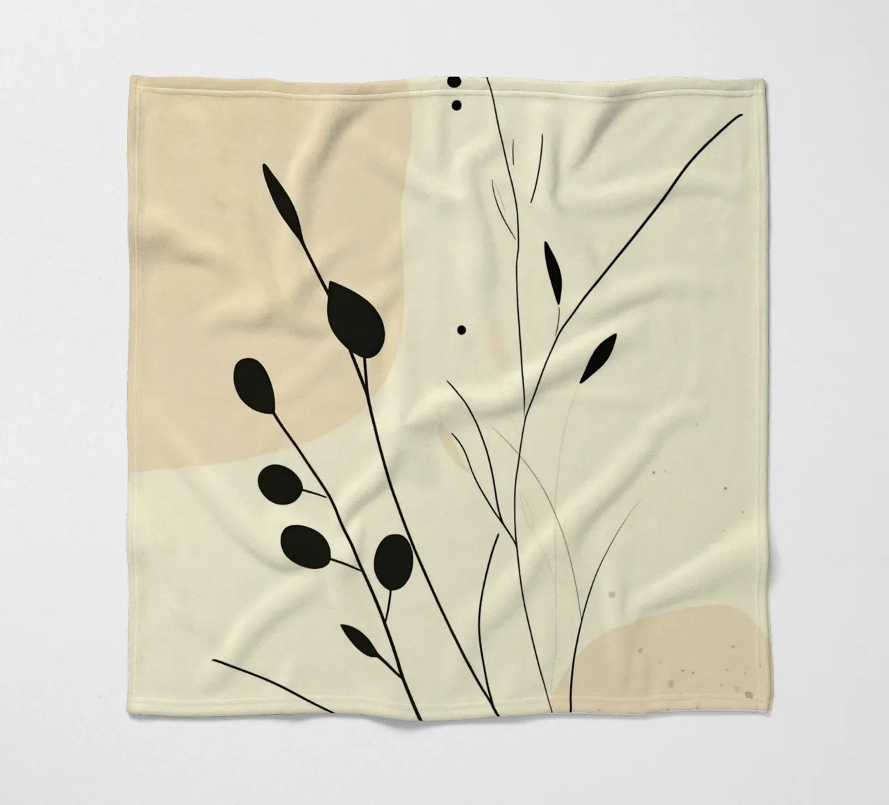 line of tree and branch coperta in pile da carsa
