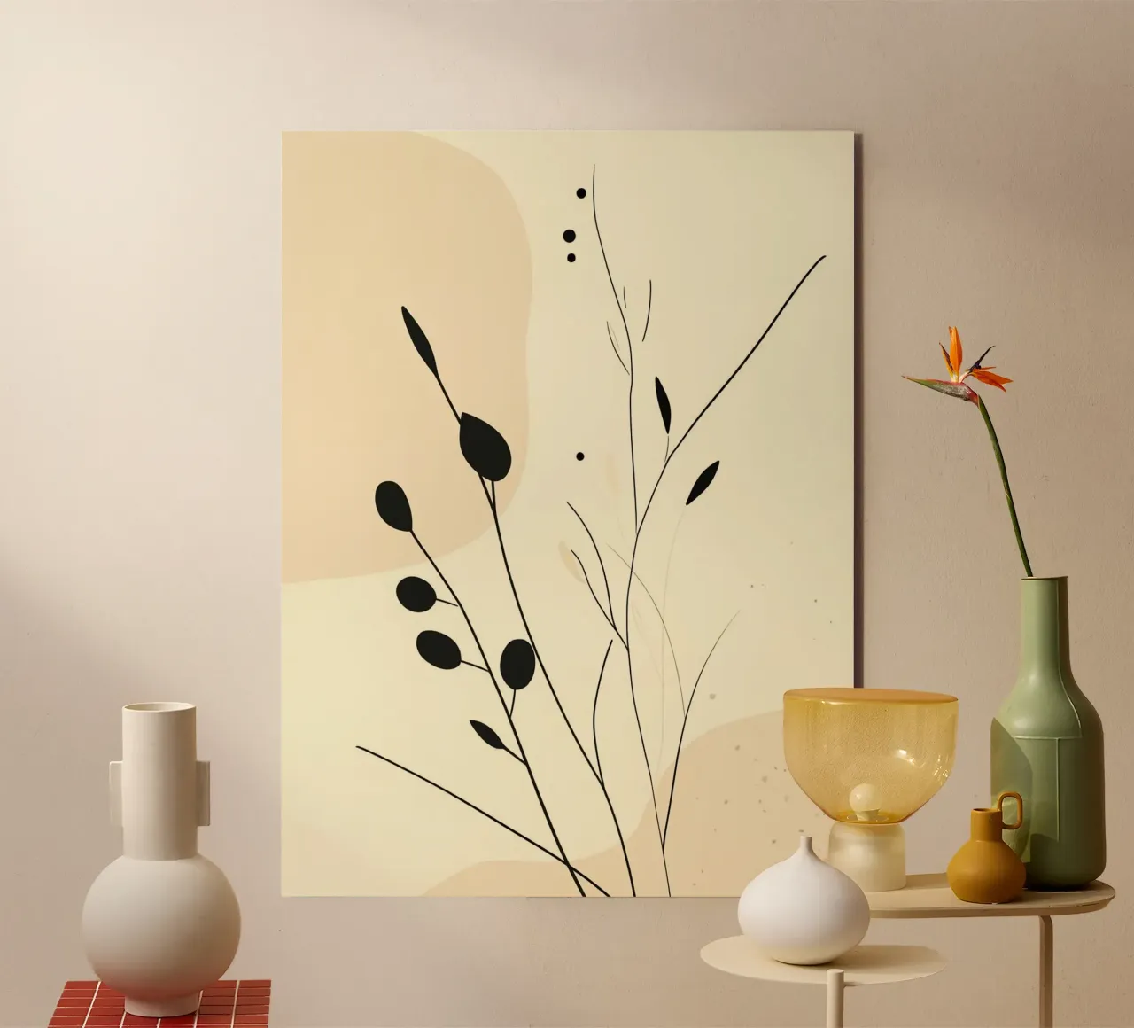 line of tree and branch alluminio dibond da carsa