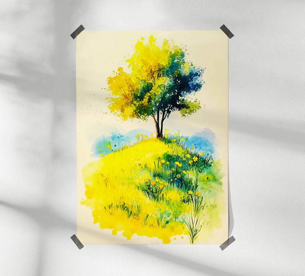dream tree on land poster da kichin
