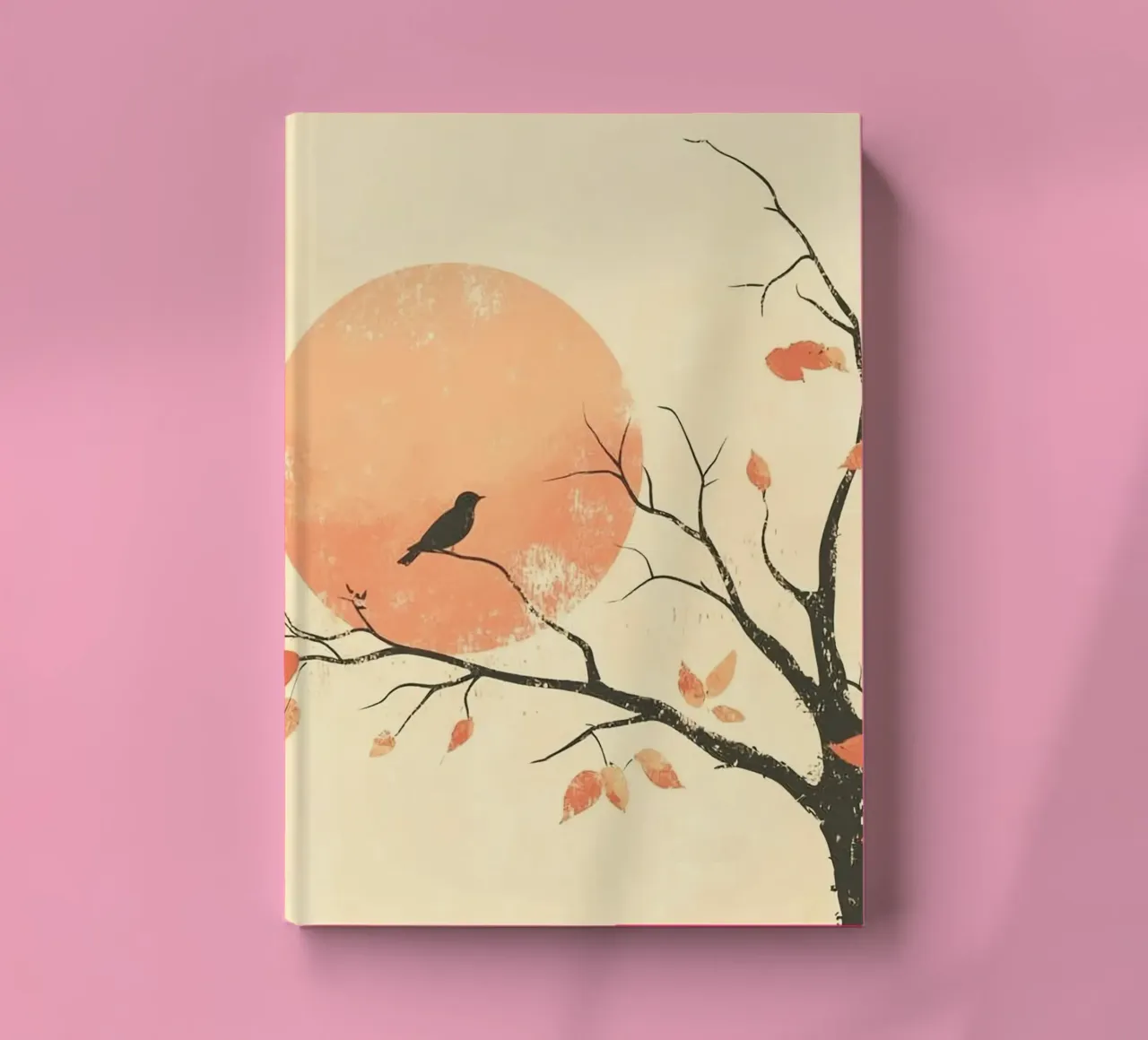 bird on branch tree diario da kichin