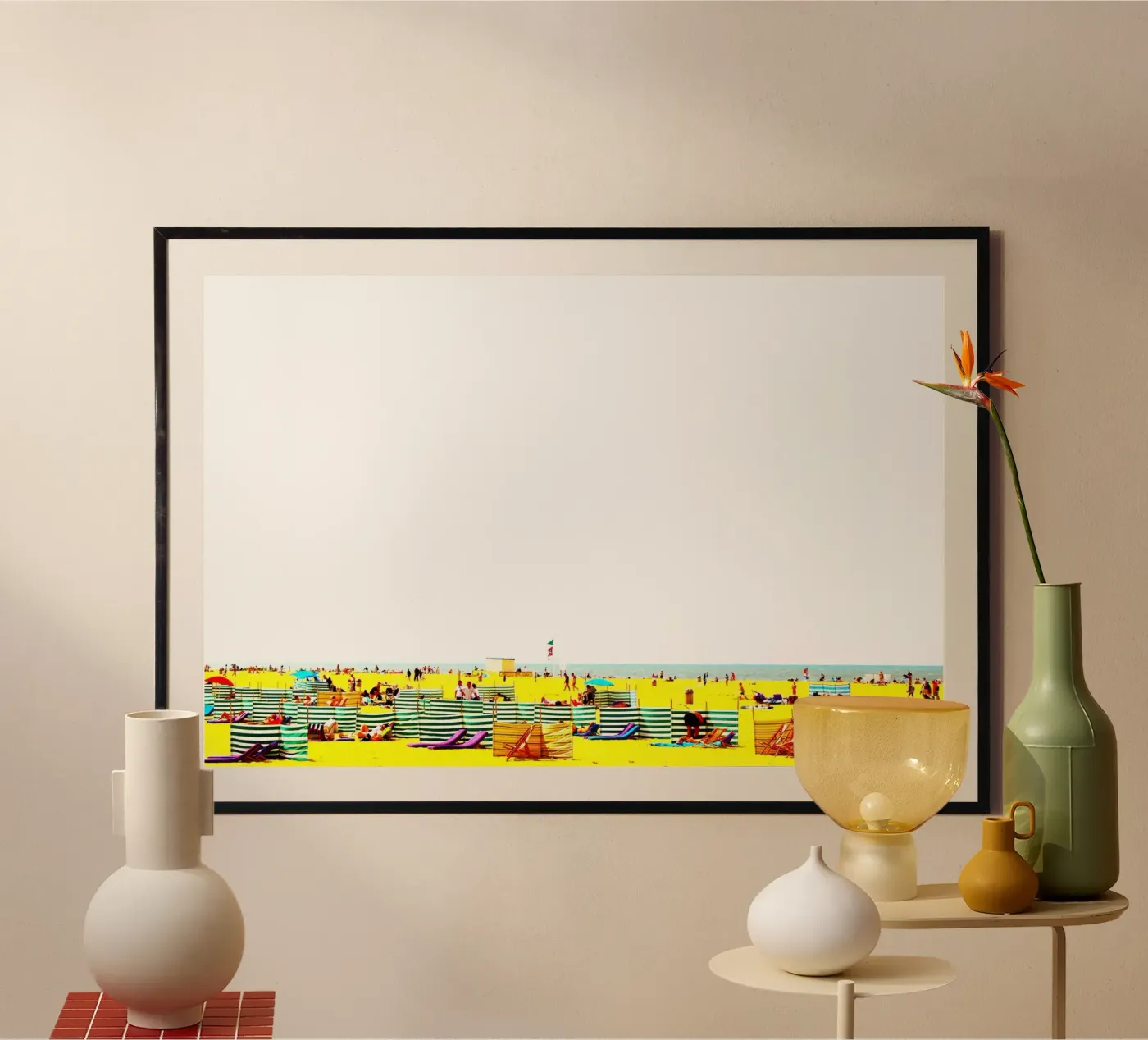 beachyellow poster by DragonFly