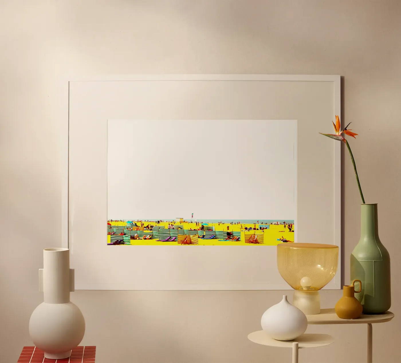 beachyellow poster by DragonFly