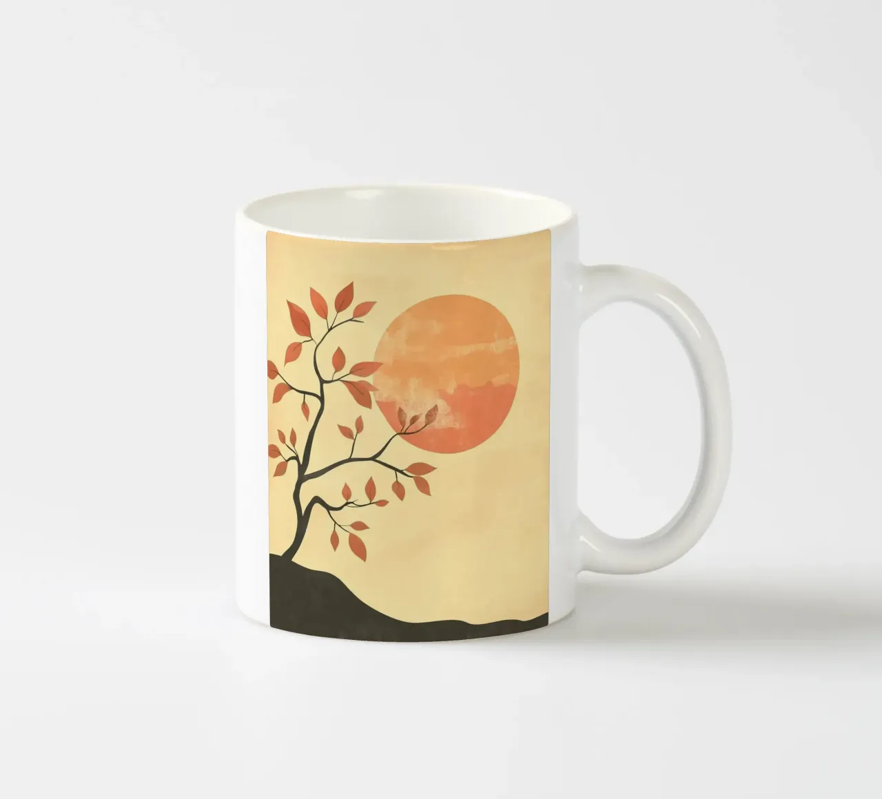 tree to the sun tazza in ceramica da kichin
