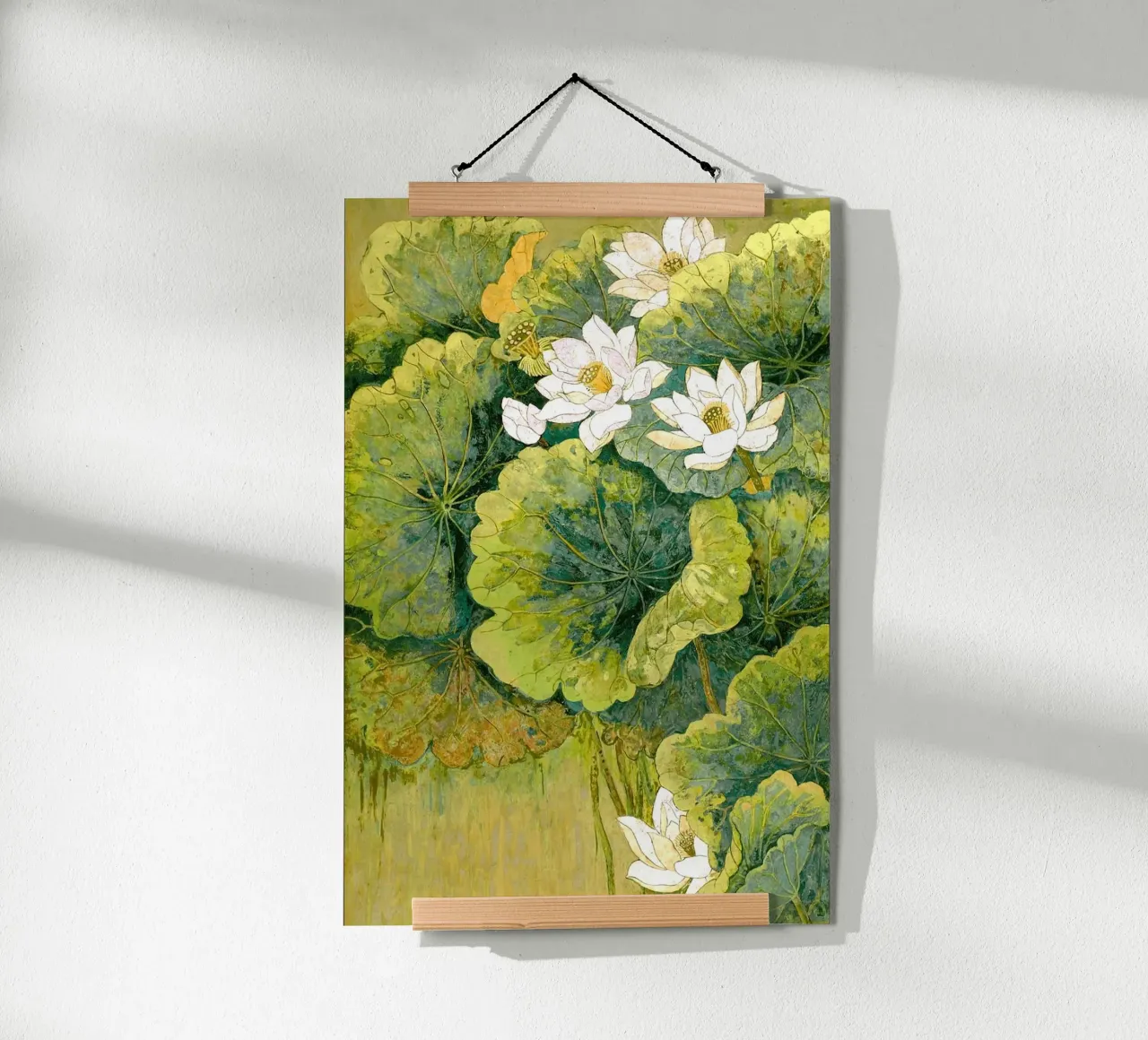cactus and leaf poster da carsa