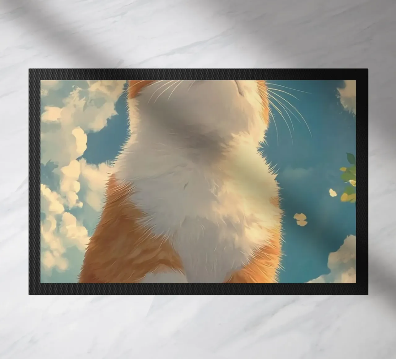 kitty viewing the sky zerbino da kichin