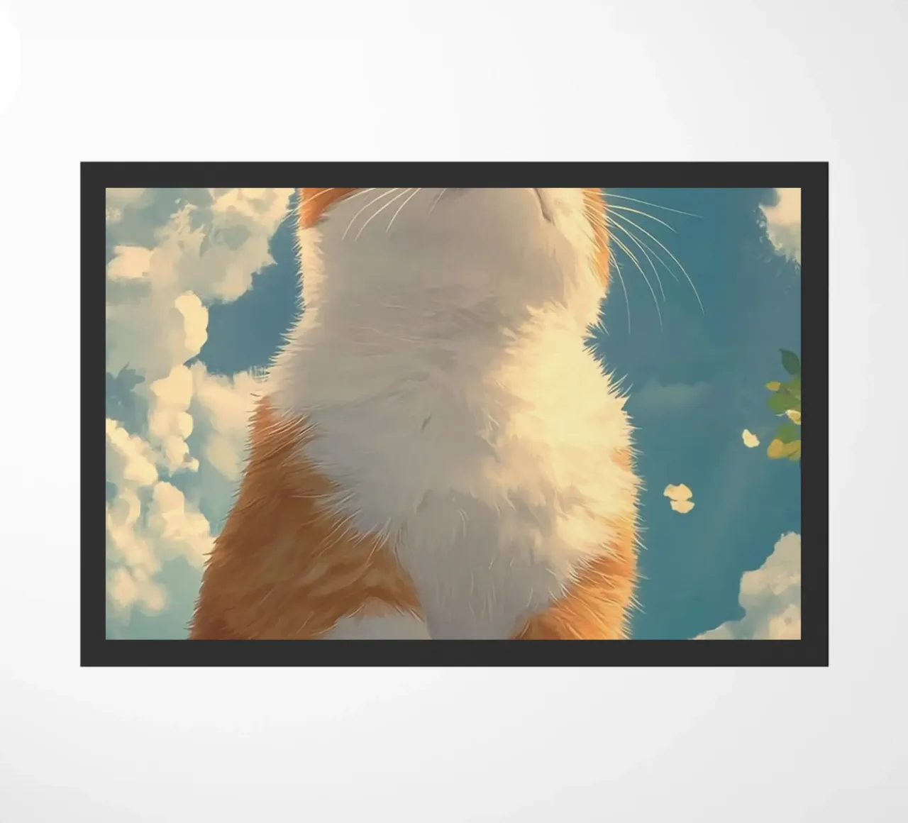 kitty viewing the sky zerbino da kichin