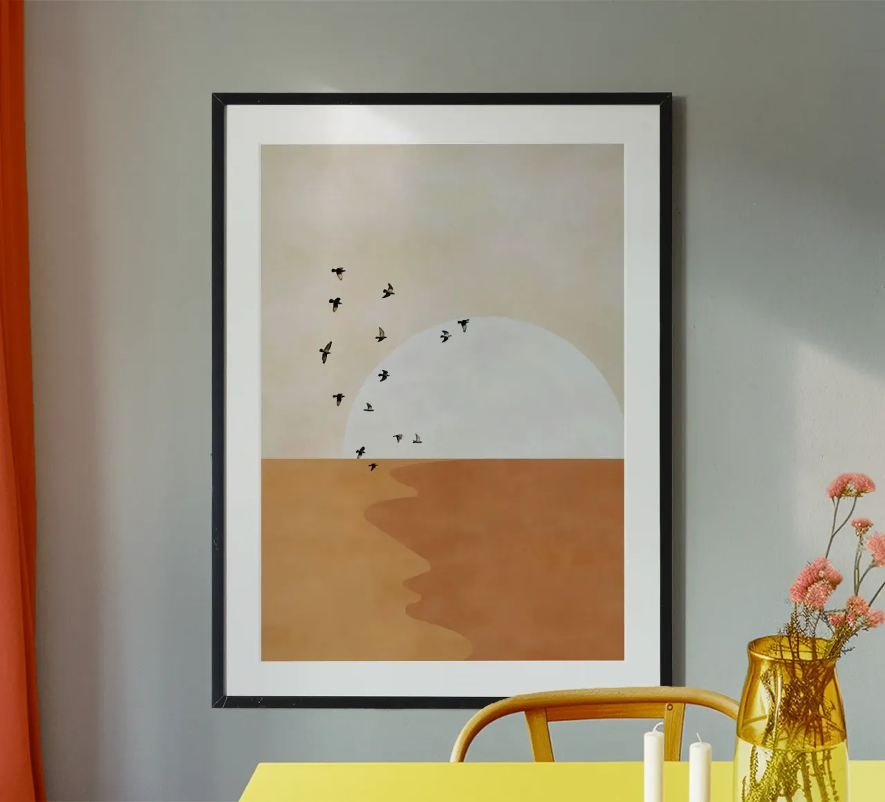fly in line sun poster da carsa