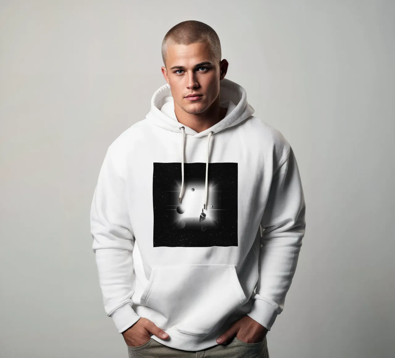 Innerr space felpa con cappuccio da Evgeniy Stepanets