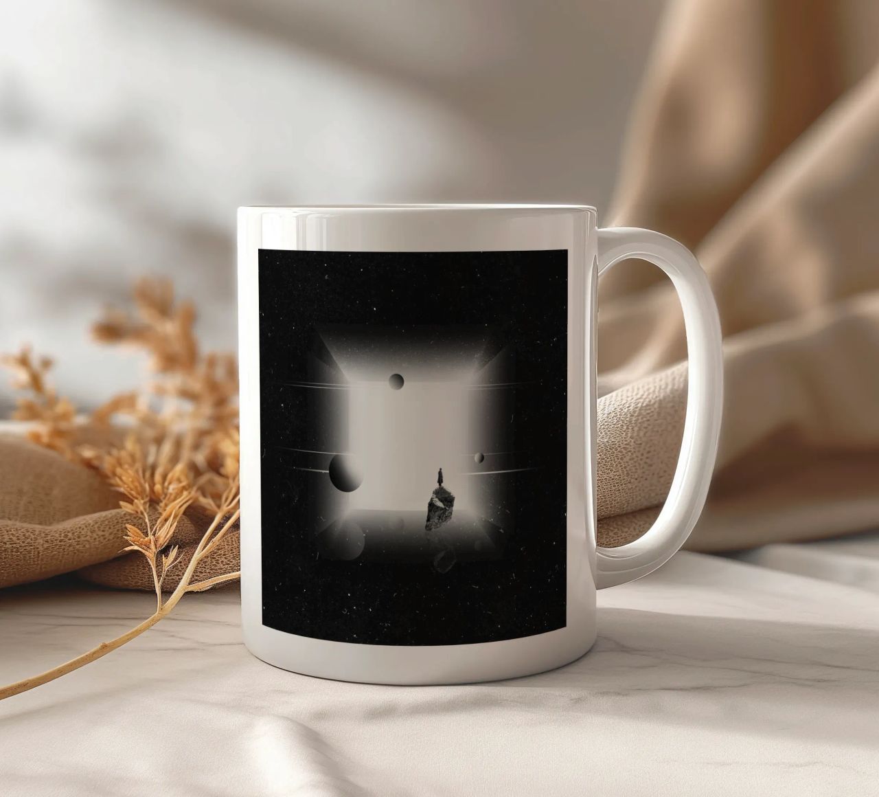 Innerr space tazza in ceramica da Evgeniy Stepanets