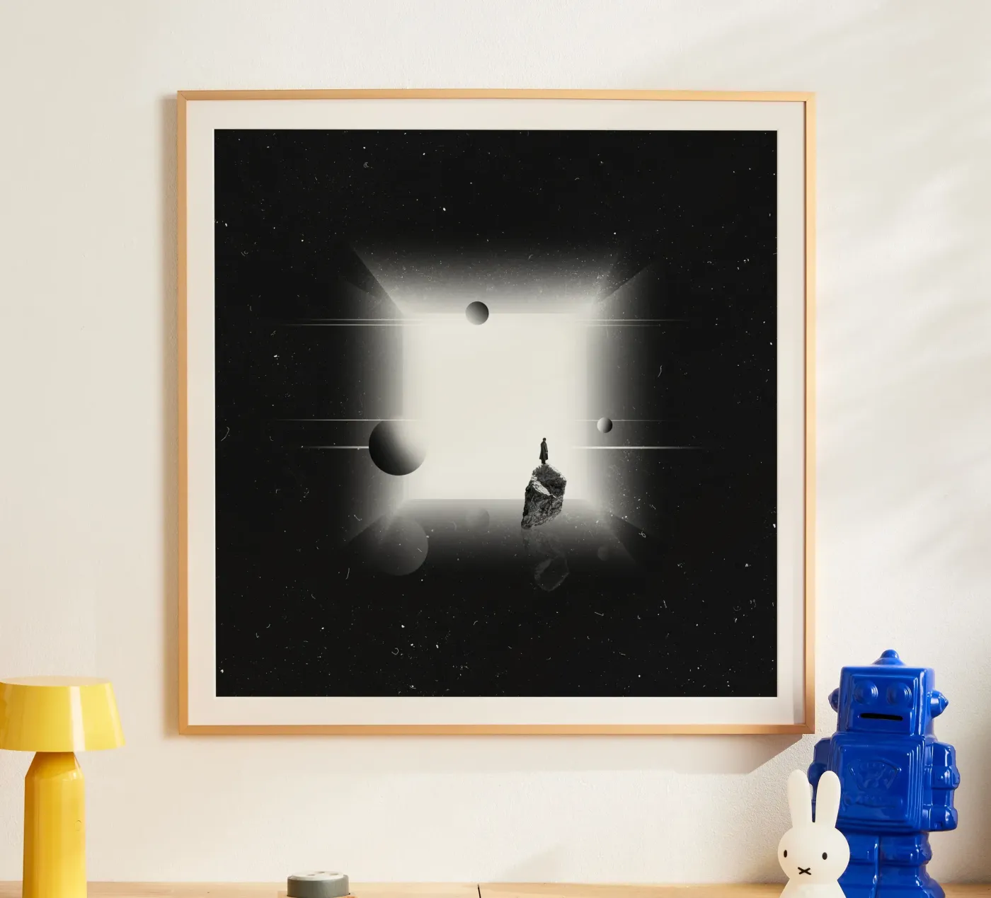 Innerr space poster by Evgeniy Stepanets