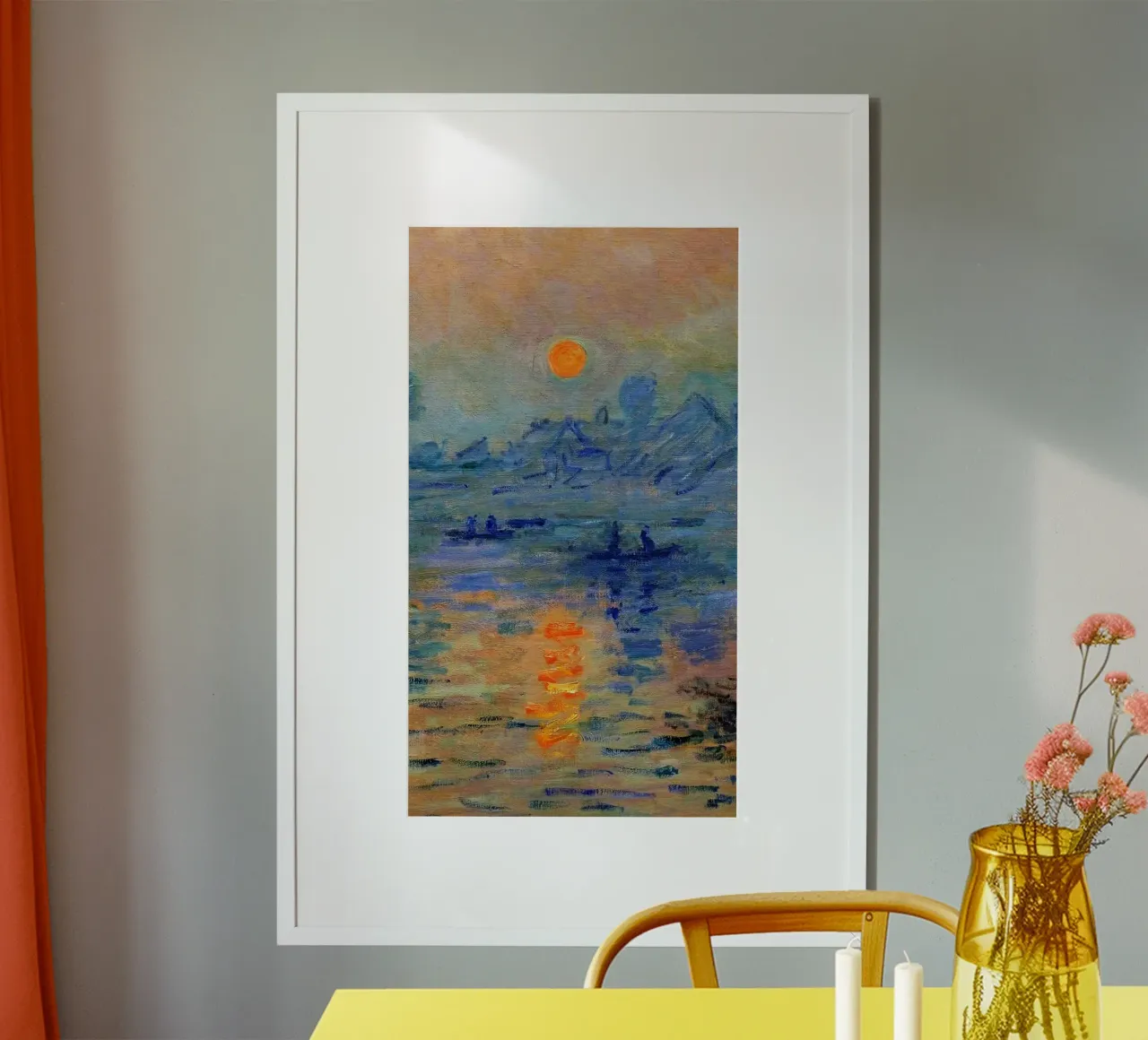 sun reflect on lake poster da kichin