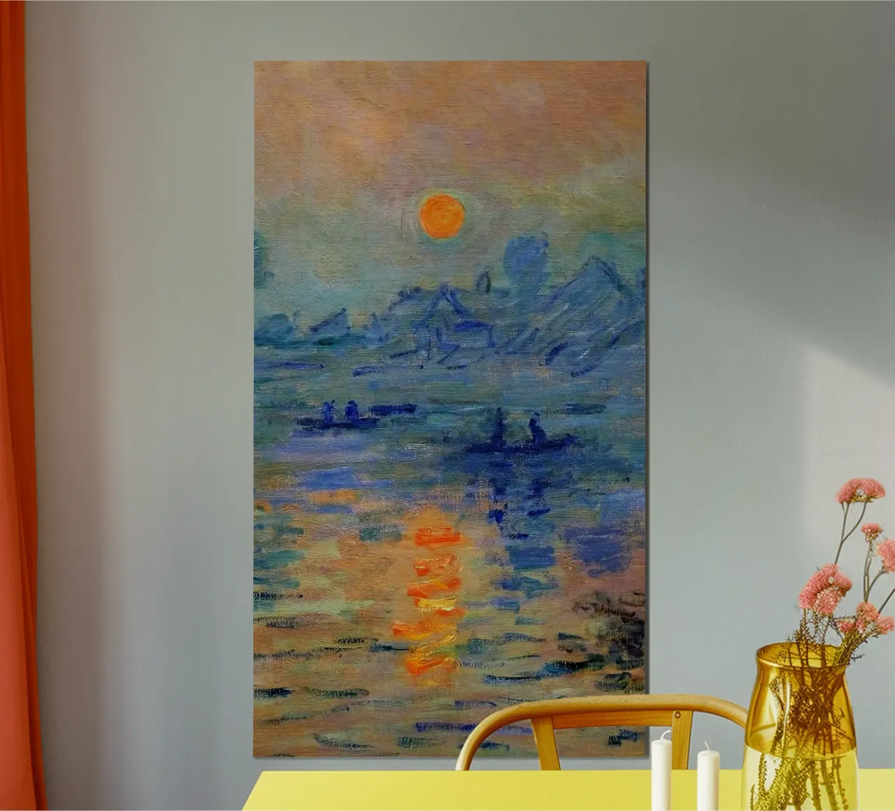 sun reflect on lake poster da kichin