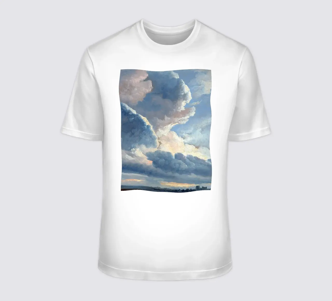 Study of Clouds with a Sunset near Rome t-shirt da apoloprints