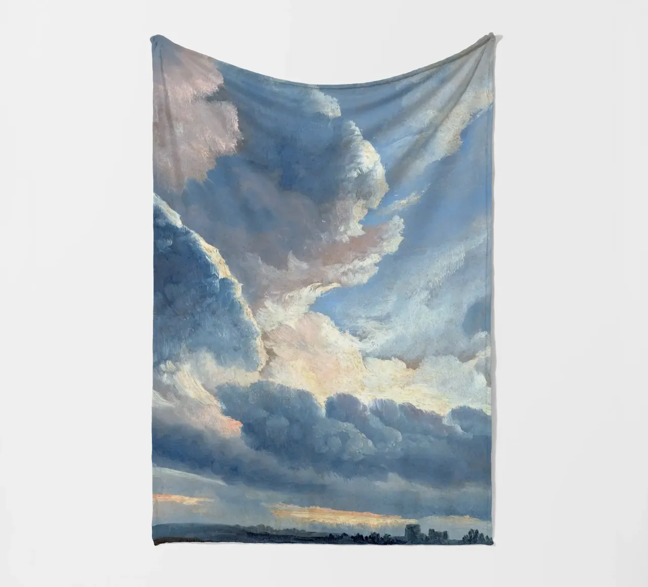 Study of Clouds with a Sunset near Rome coperta in pile da apoloprints