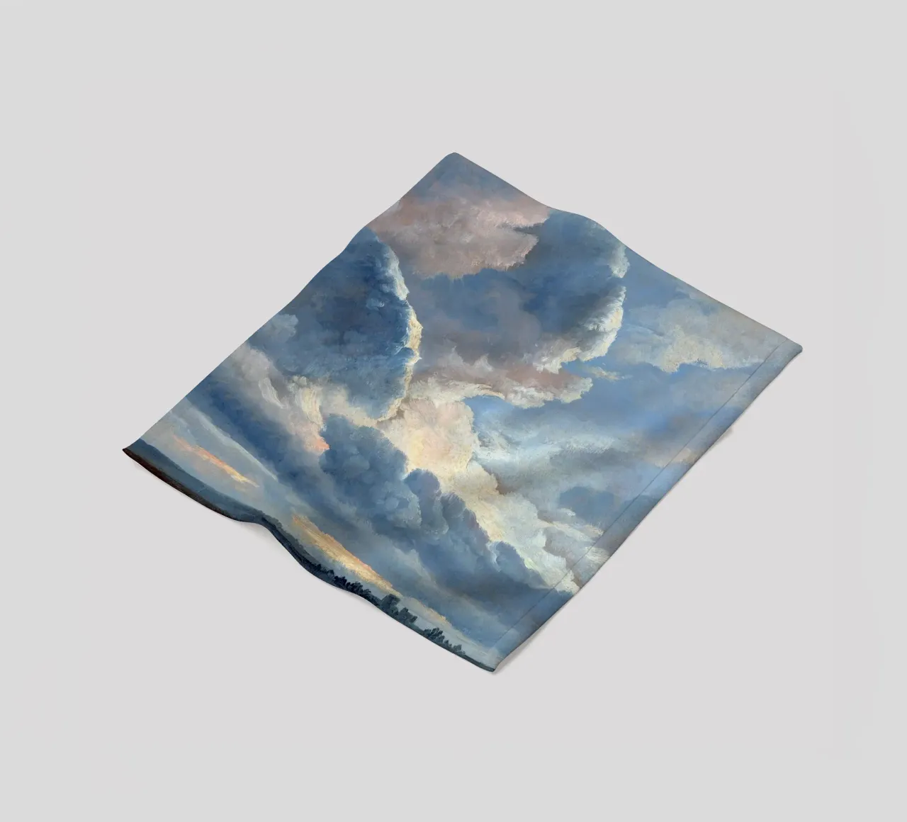 Study of Clouds with a Sunset near Rome coperta in pile da apoloprints