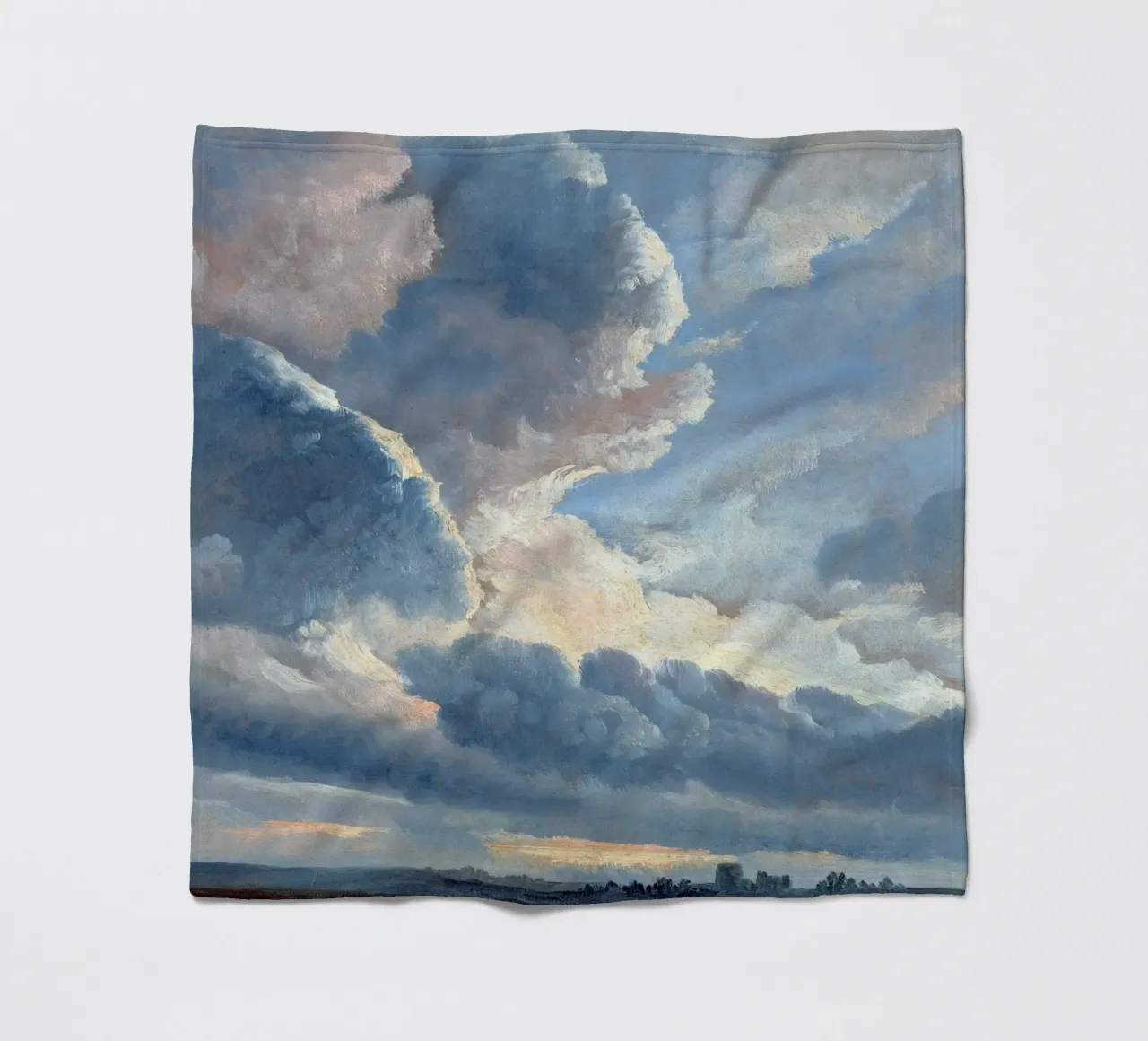 Study of Clouds with a Sunset near Rome coperta in pile da apoloprints