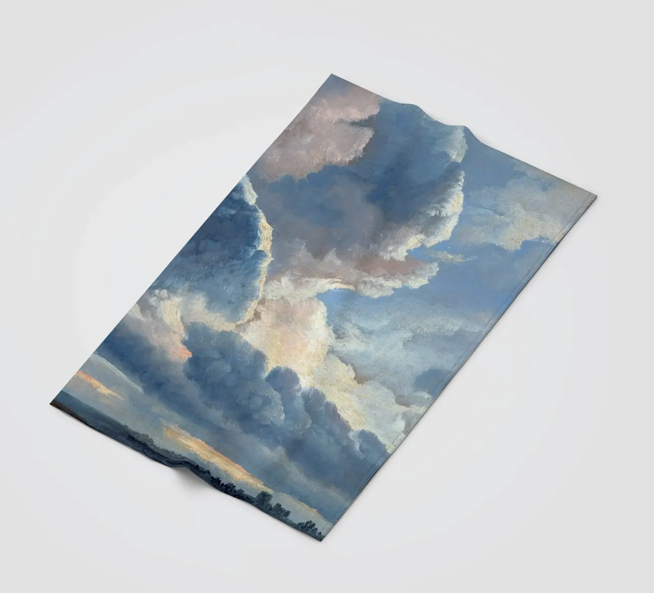 Study of Clouds with a Sunset near Rome coperta in pile da apoloprints
