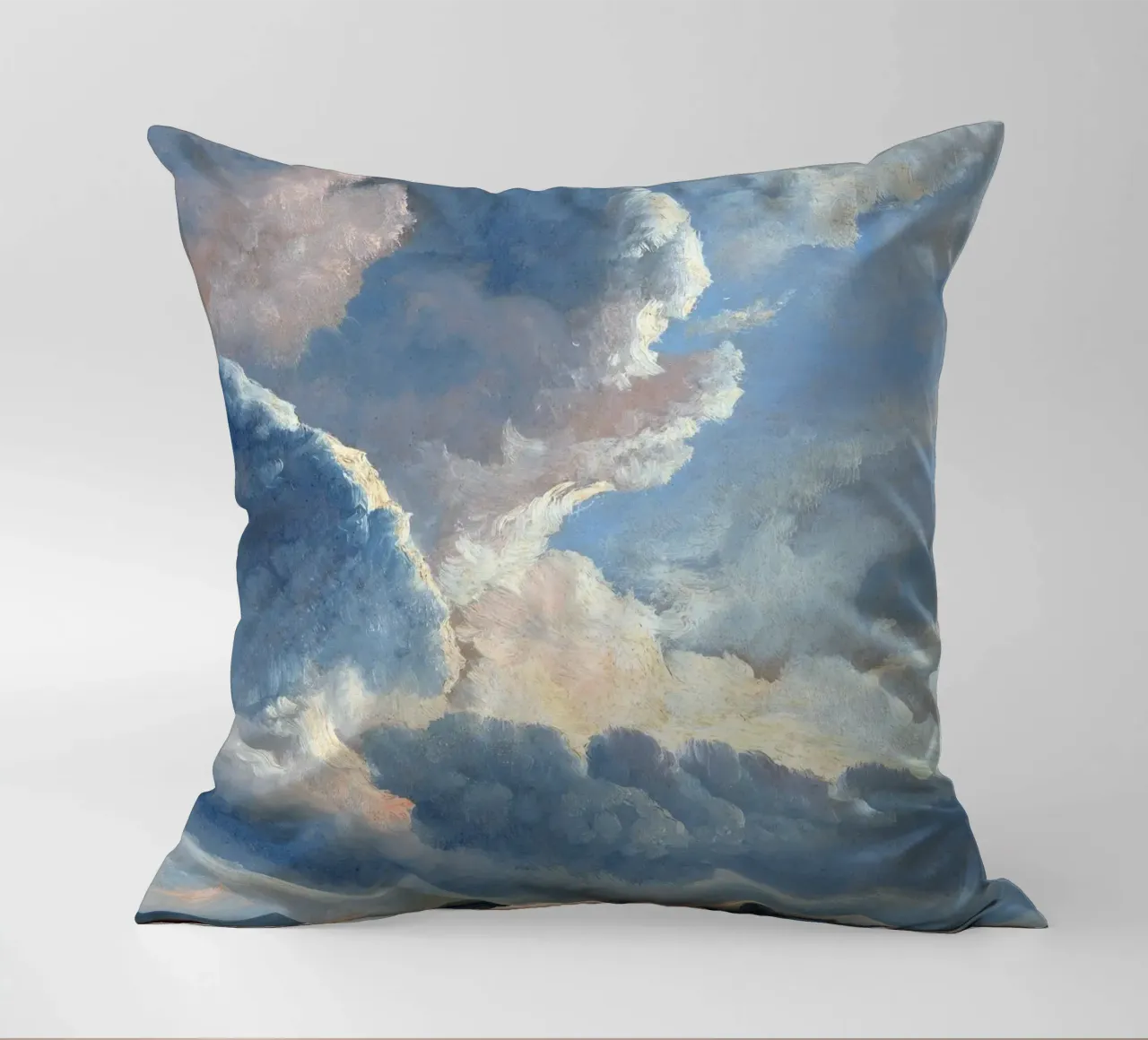 Study of Clouds with a Sunset near Rome cuscino da apoloprints