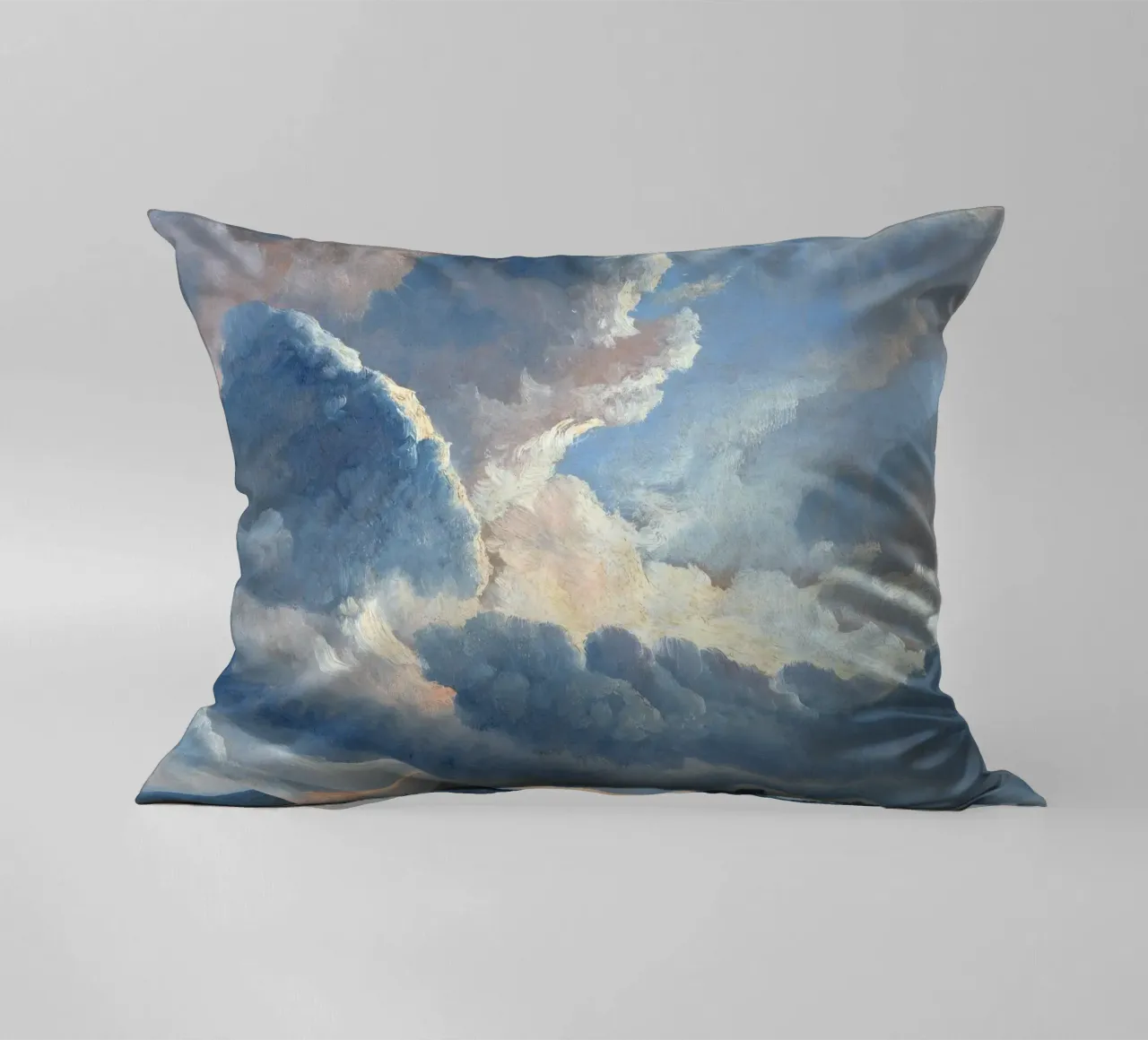 Study of Clouds with a Sunset near Rome cuscino da apoloprints