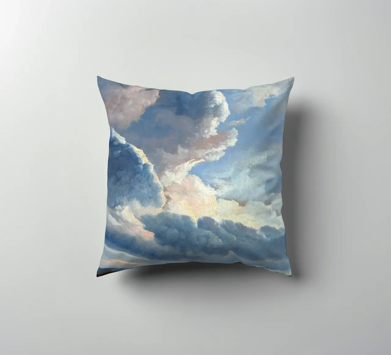 Study of Clouds with a Sunset near Rome cuscino da apoloprints