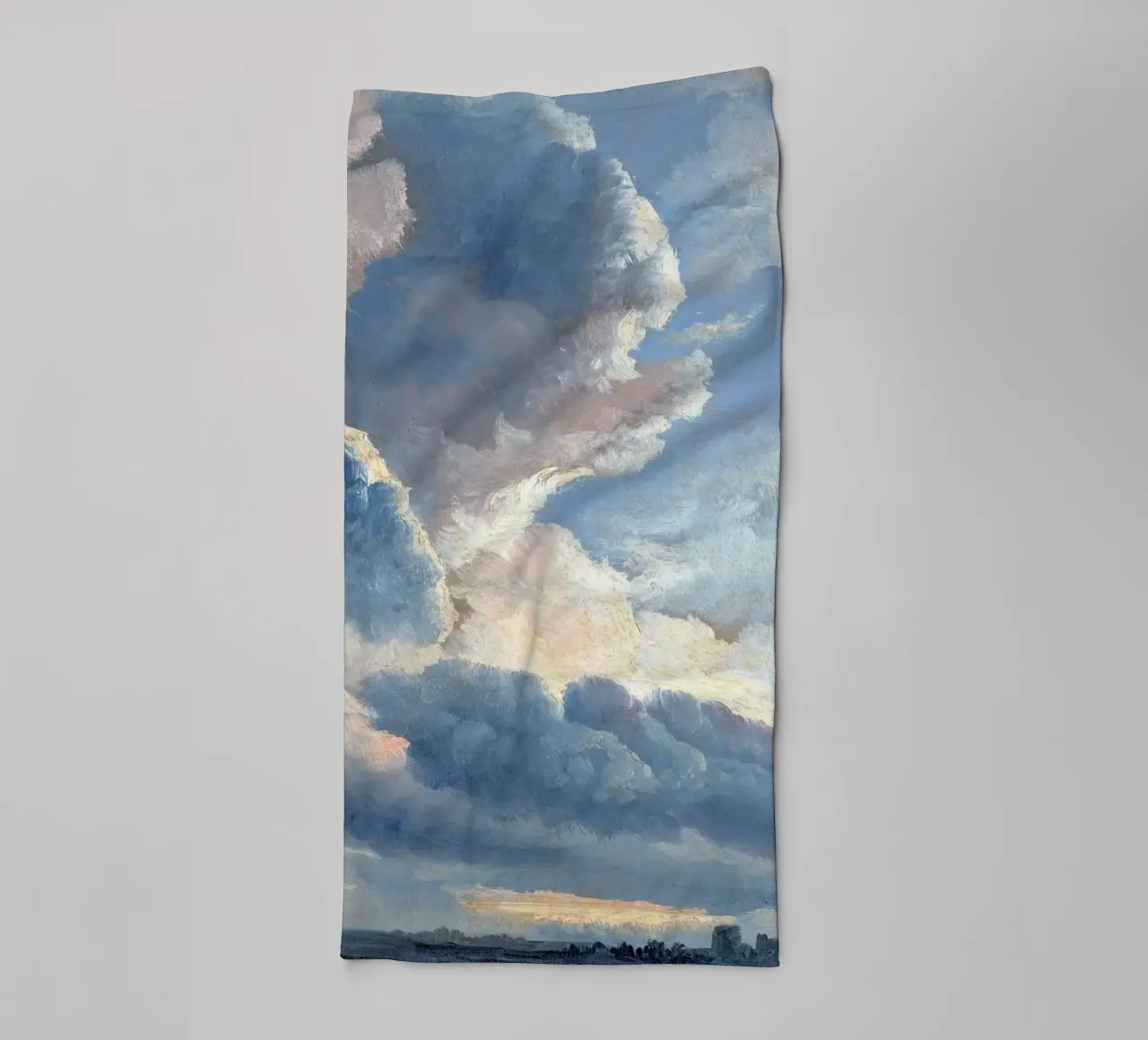 Study of Clouds with a Sunset near Rome asciugamano da bagno da apoloprints