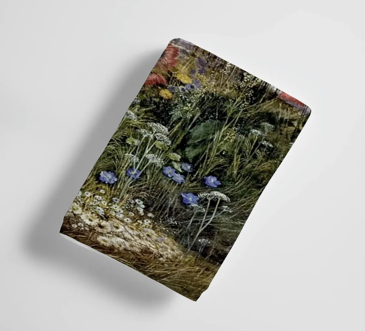 Wildflowers with a View of Dublin Dunleary asciugamano da bagno da apoloprints