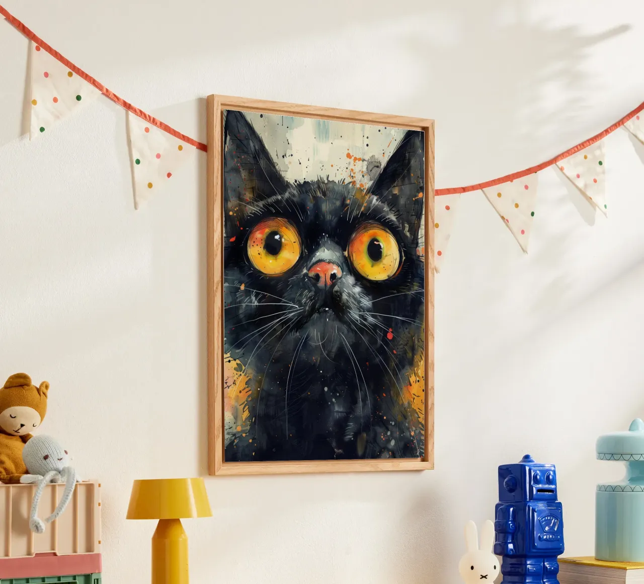 Gatto nero plexiglass da Justyna Jaszke JBJart