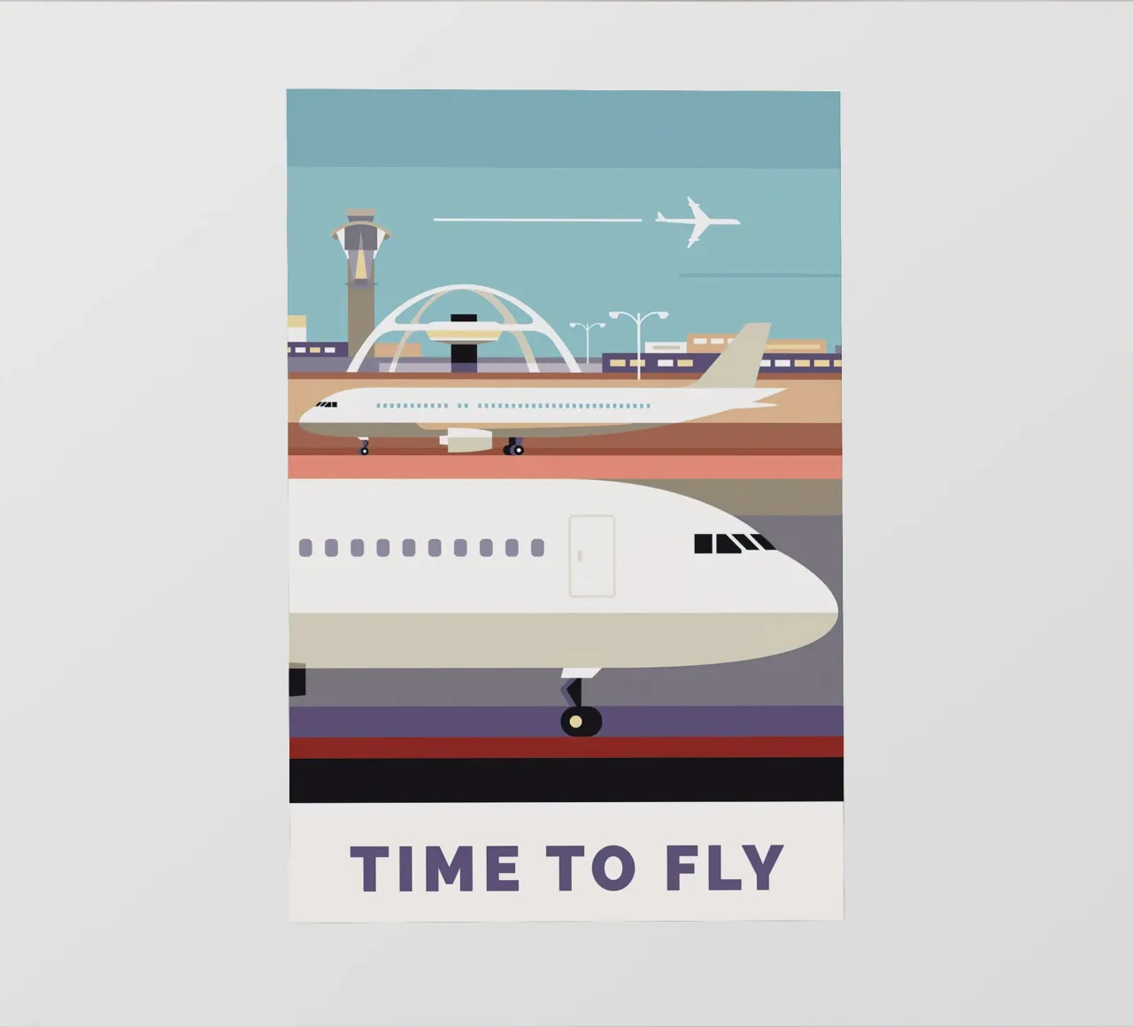 Time To Fly telo in pvc da Smith Black