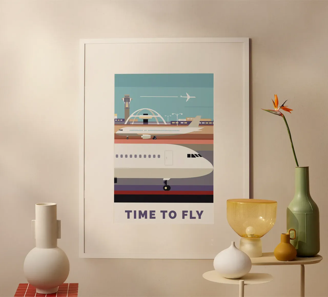 Time To Fly poster da Smith Black
