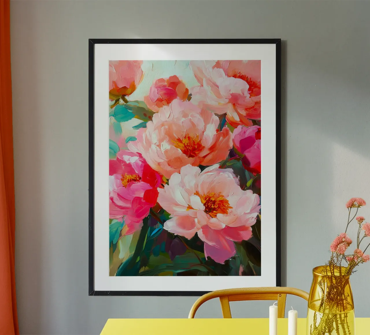 Dipingere i fiori poster da Justyna Jaszke JBJart