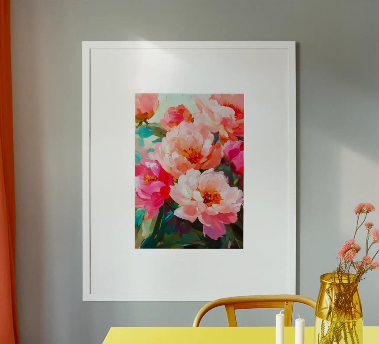 Dipingere i fiori poster da Justyna Jaszke JBJart