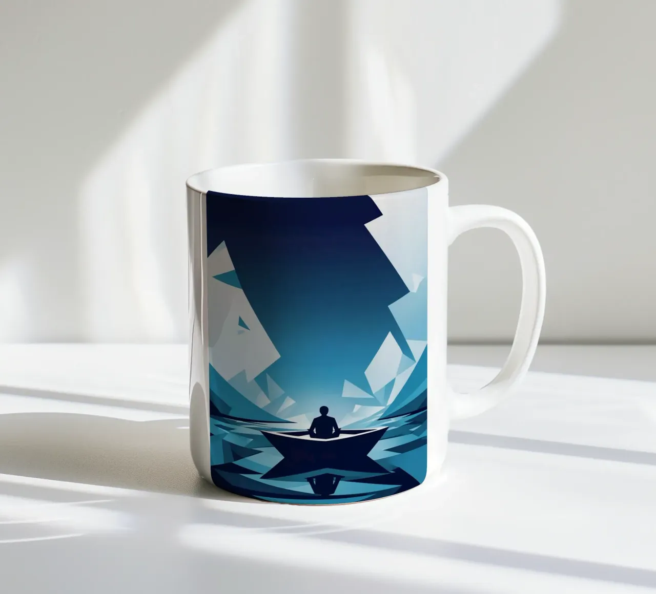 Ice and sky tazza in ceramica da Artsy Vibes