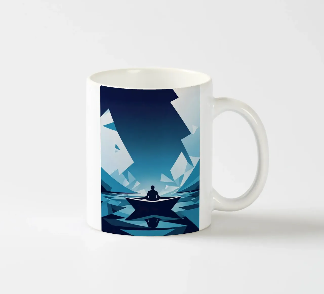 Ice and sky tazza in ceramica da Artsy Vibes
