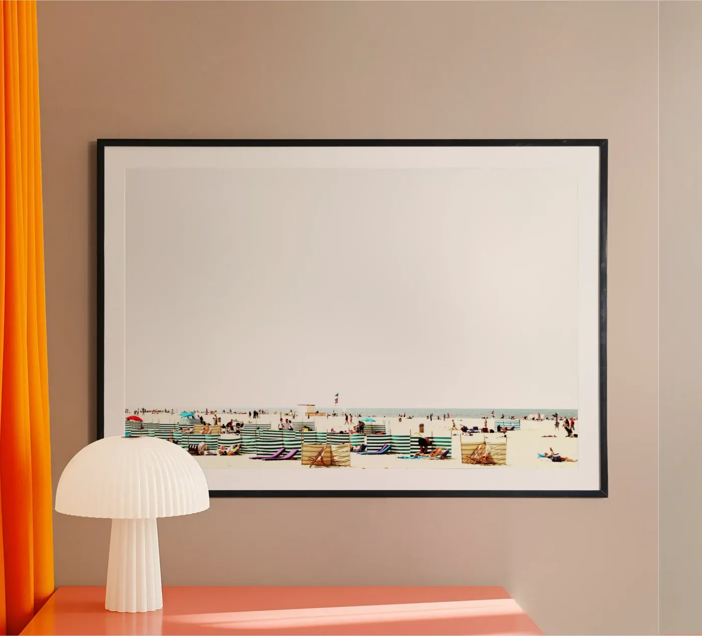 beachwhite poster van DragonFly
