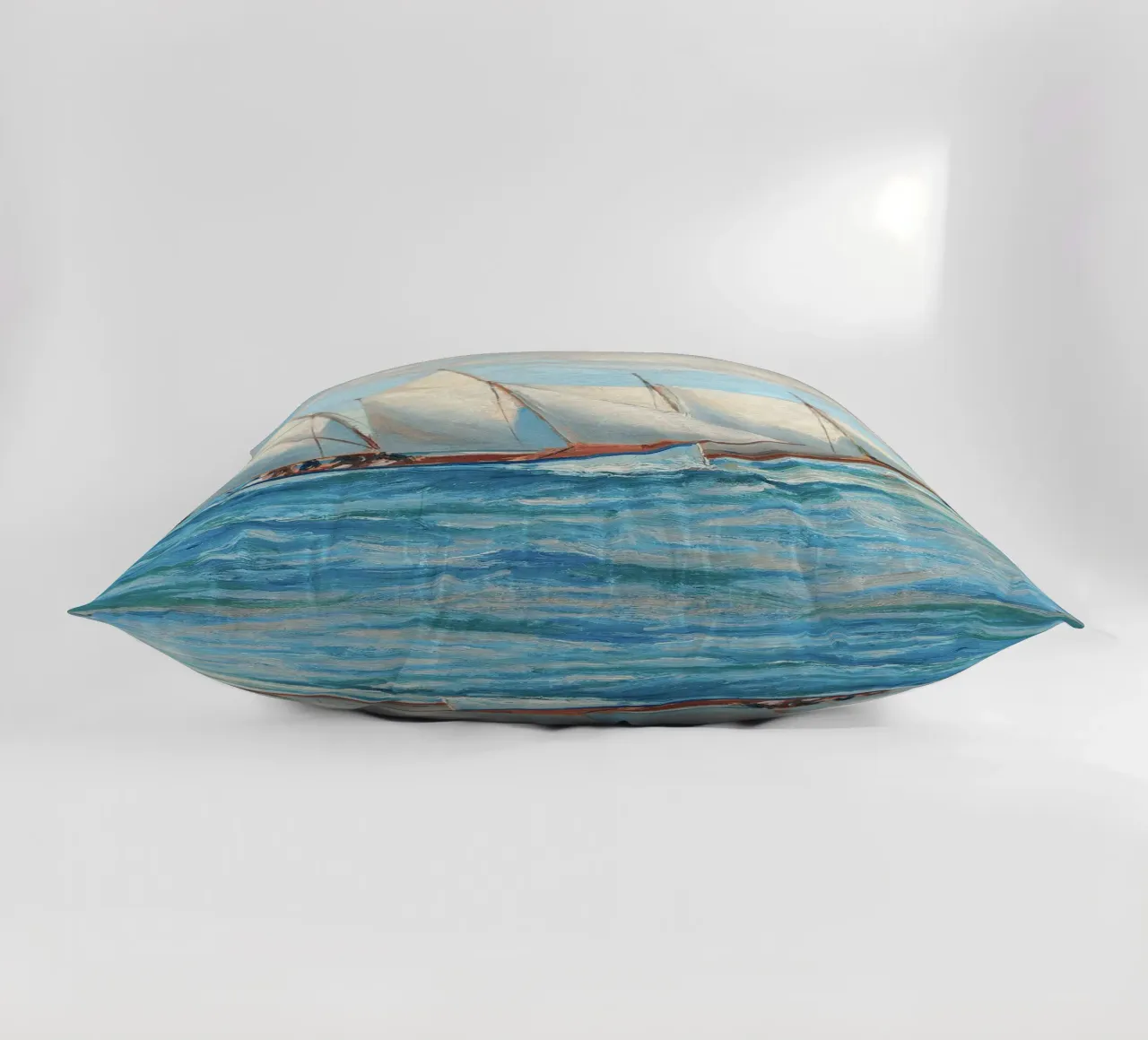 Sailing Race Outside cuscino da apoloprints