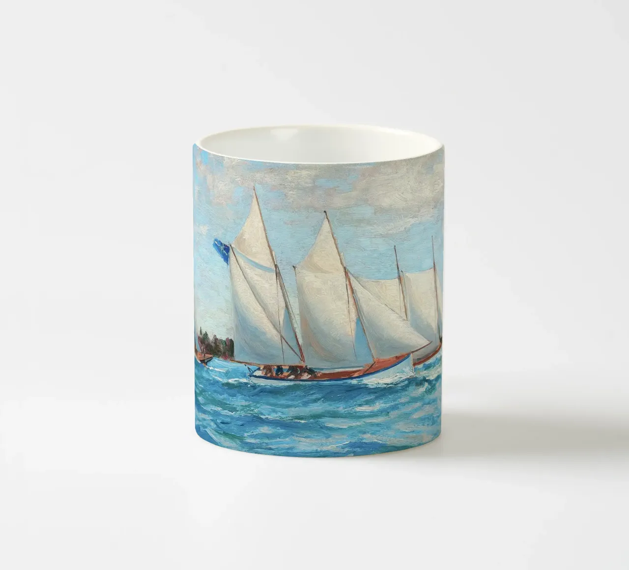 Sailing Race Outside tazza in ceramica da apoloprints