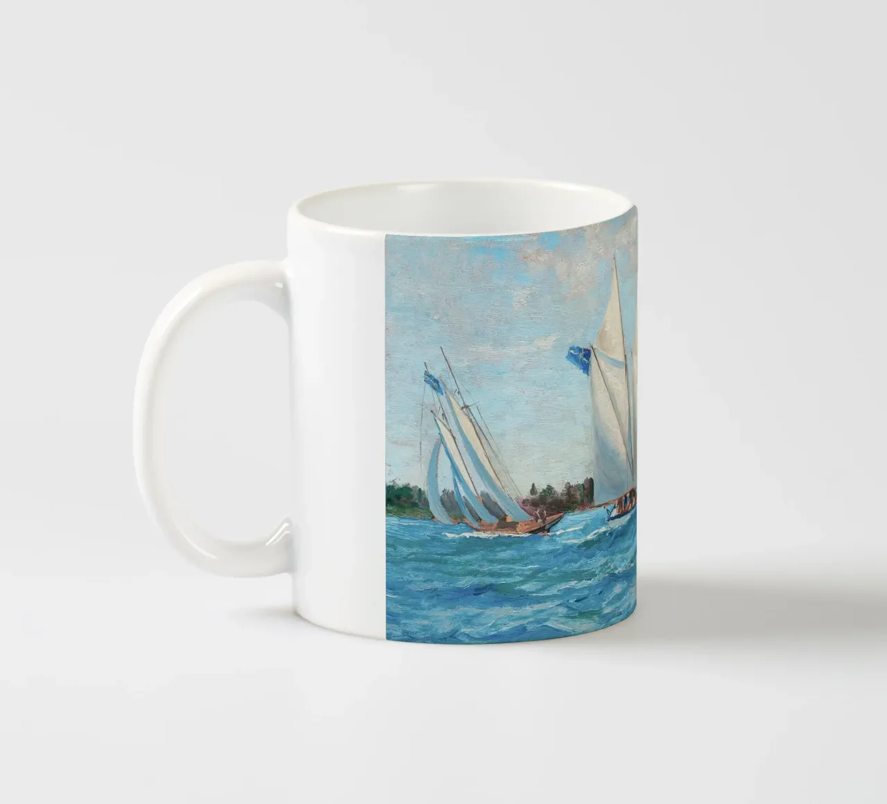 Sailing Race Outside tazza in ceramica da apoloprints