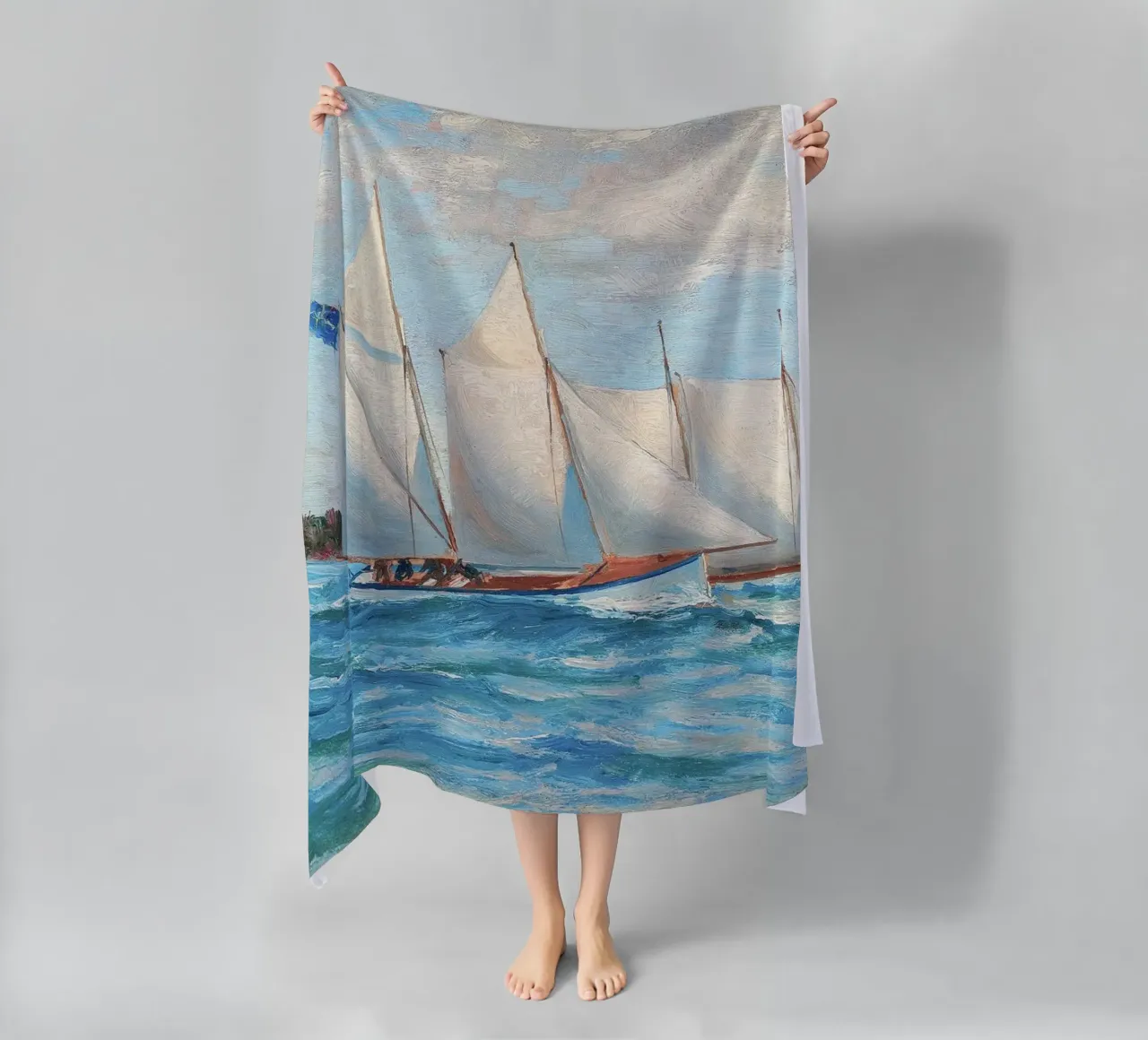 Sailing Race Outside telo mare da apoloprints