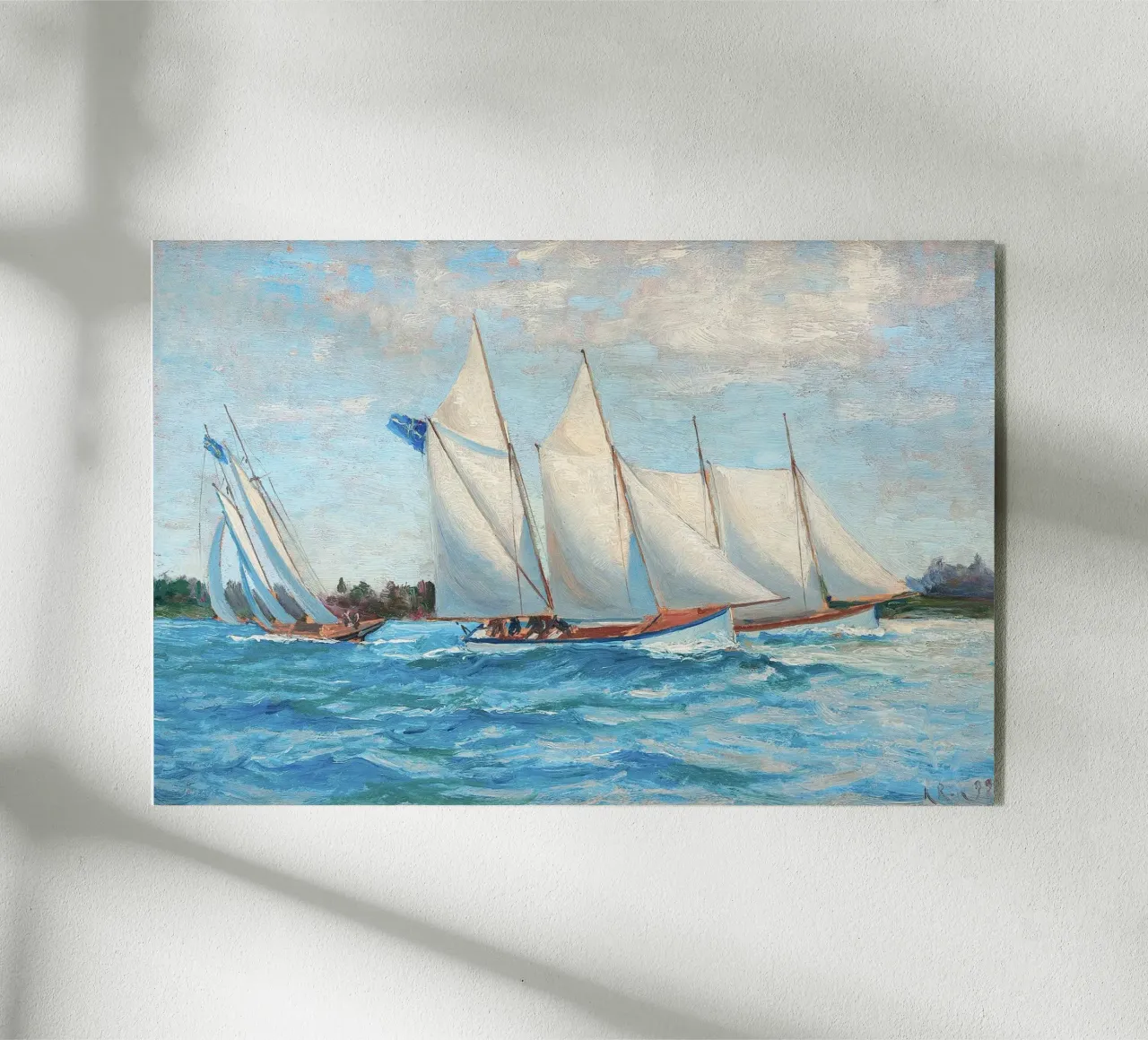 Sailing Race Outside plexiglass da apoloprints