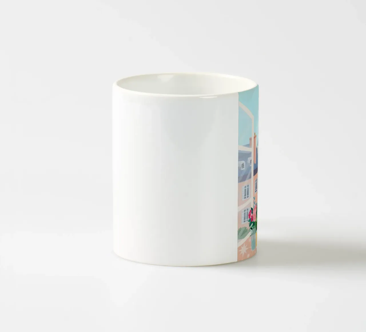 Window to Paris tazza in ceramica da mirei aguerro