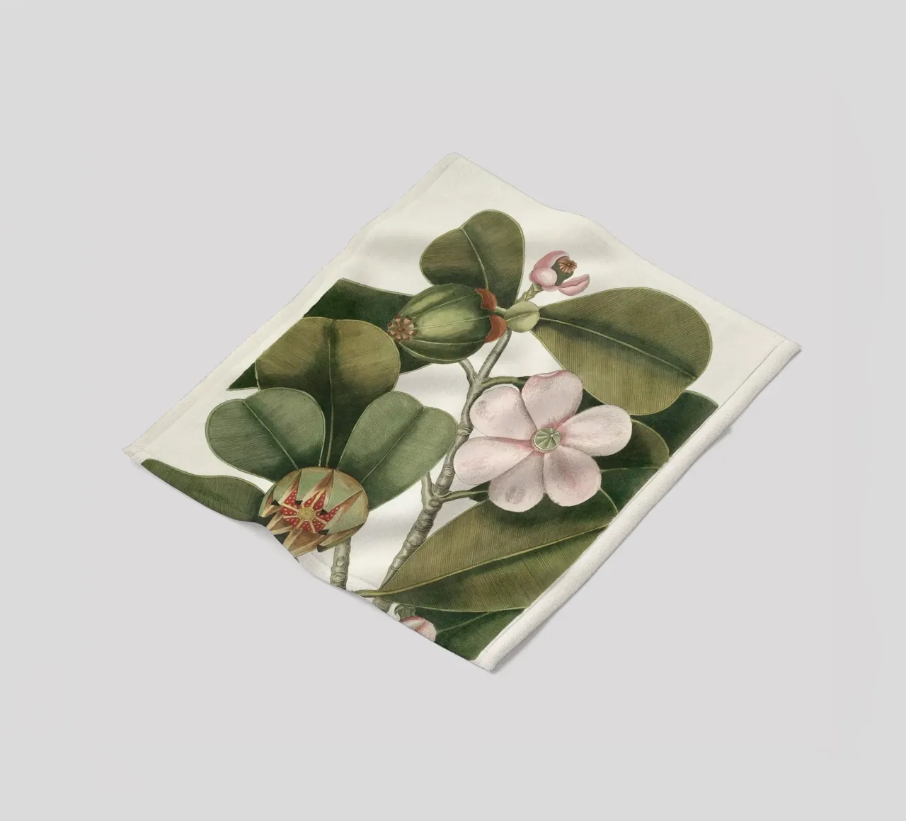 Balsam Tree in Bloom coperta in pile da apoloprints